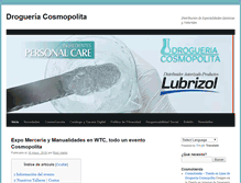 Tablet Screenshot of cosblog.com